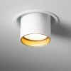 Nowoczesna Oprawa Punktowa Podtynkowa Tuba MONO SLIDE WHITE/WHITE/GOLD 10797 Nowodvorski Lighting